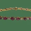 BRACELET DIAMANTS RUBIS