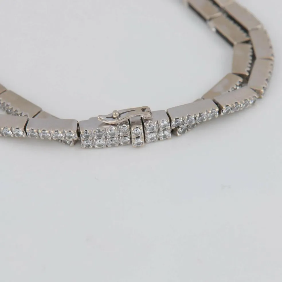 Bracelet Double ligne Diamants