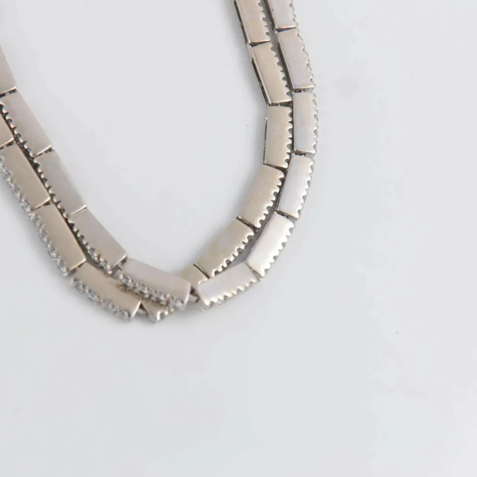 Bracelet Double ligne Diamants