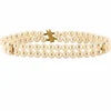 Bracelet double rang perles