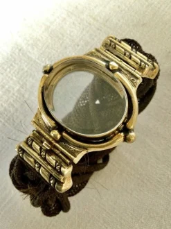 Bracelet En Cheveux Et Vermeil