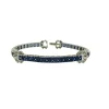 Bracelet en Or 750/000 avec Saphirs et Diamants