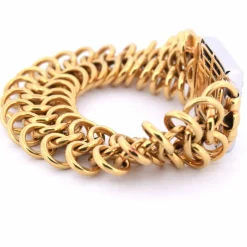 BRACELET EN OR 18 KT ET DIAMANTS