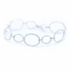 Bracelet en or blanc et diamants