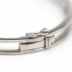 Bracelet en or blanc et diamants