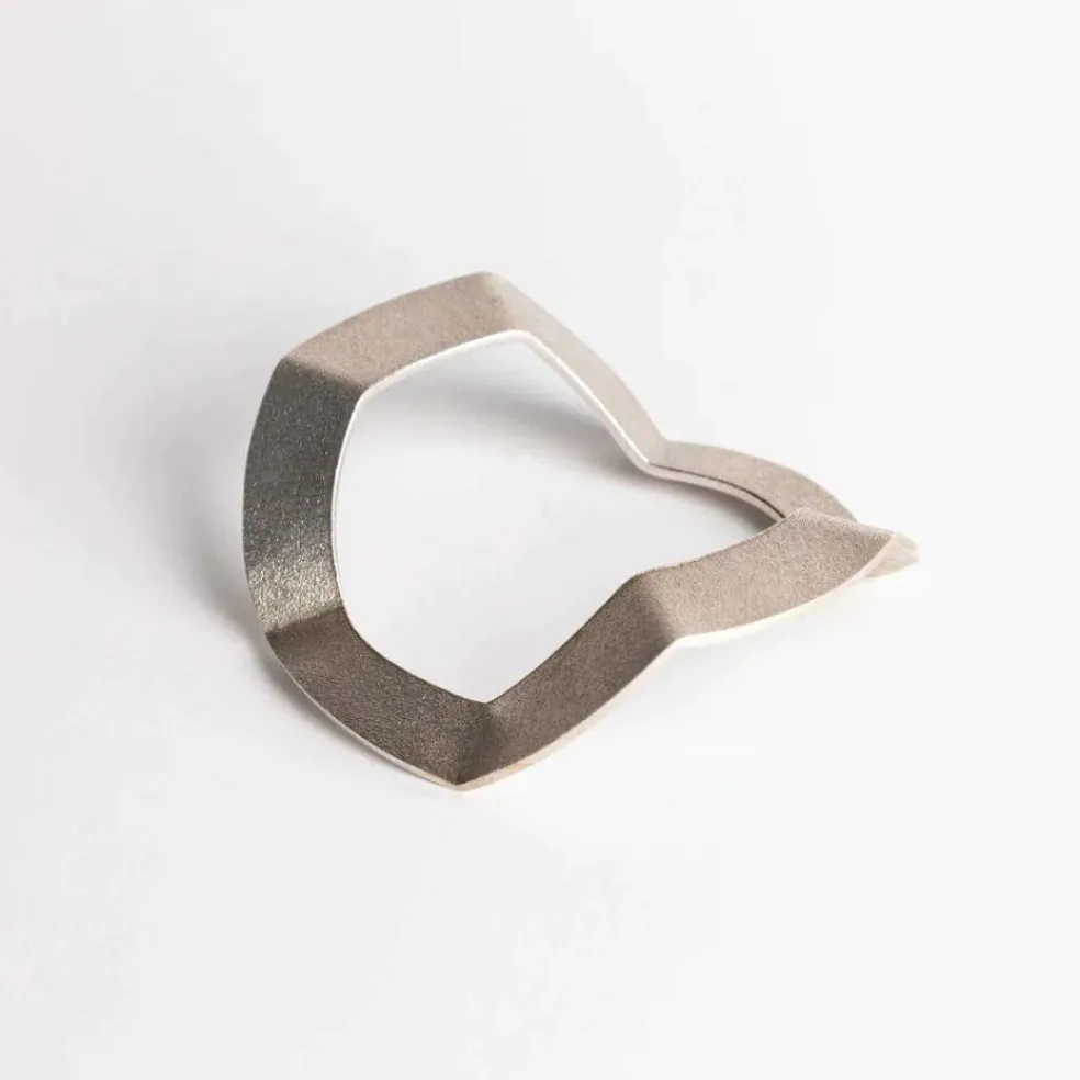 Bracelet en or gris