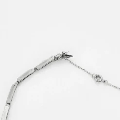 Bracelet en or gris avec diamants