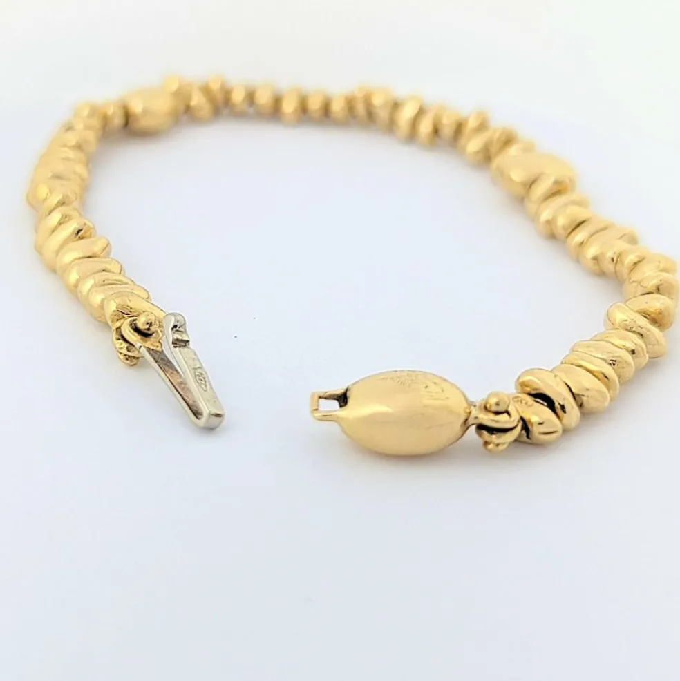 Bracelet en or jaune