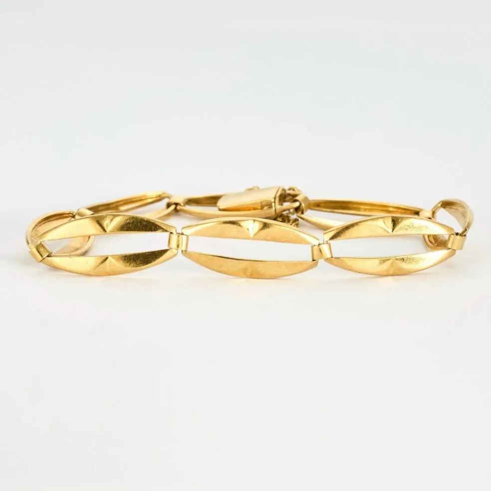 Bracelet en or jaune