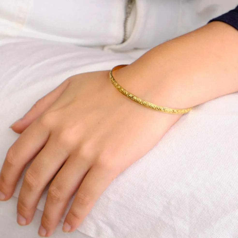 Bracelet en or jaune