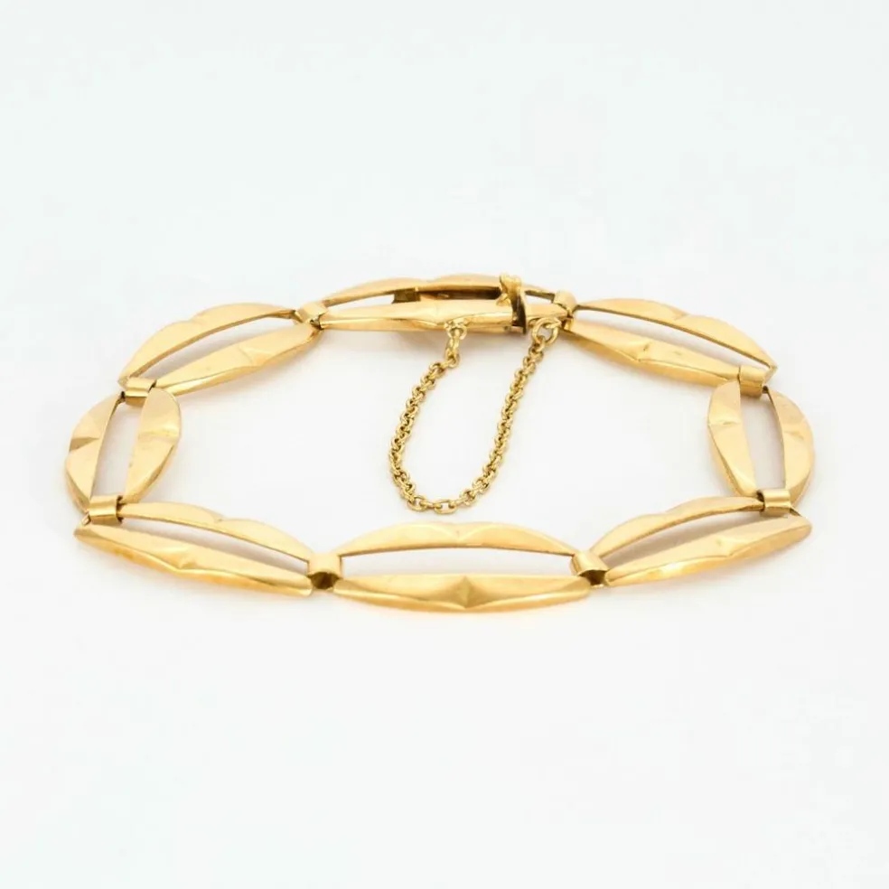 Bracelet en or jaune