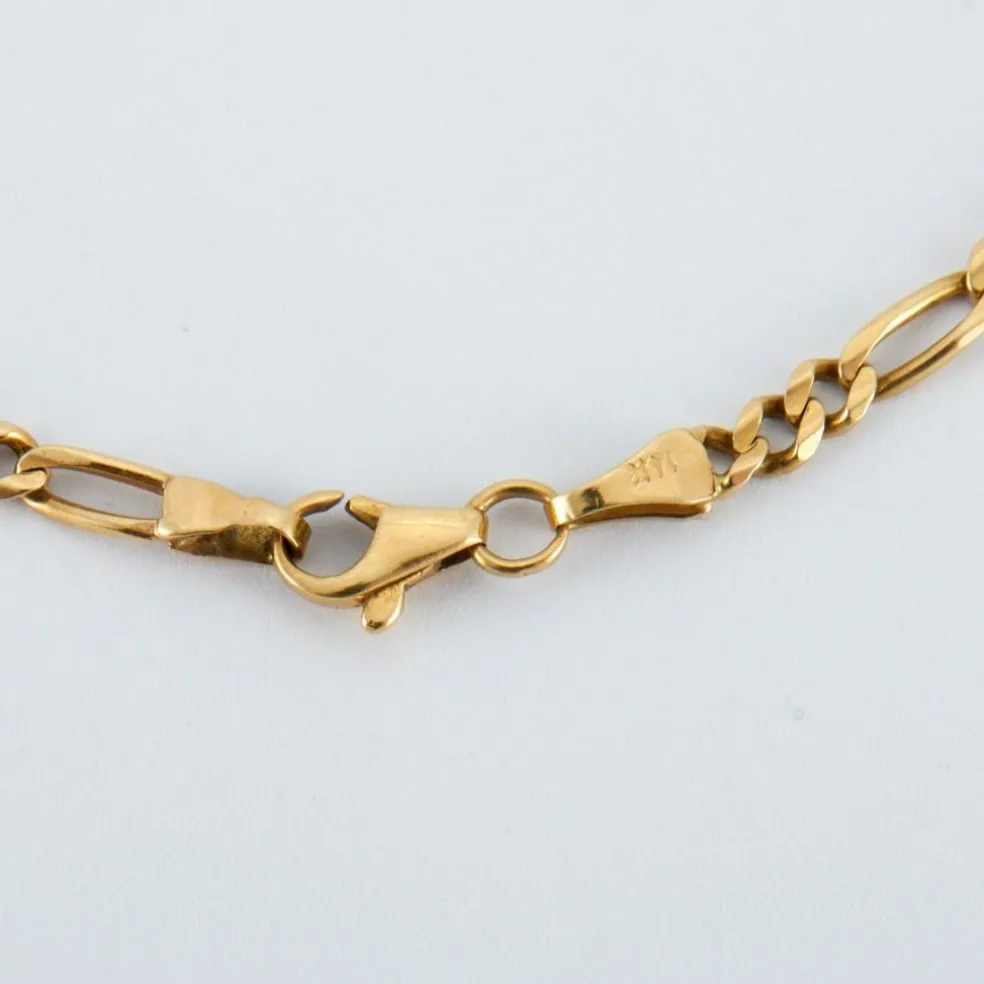 Bracelet en or jaune 14 carats