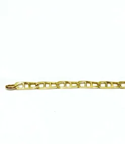 Bracelet en or jaune à mailles