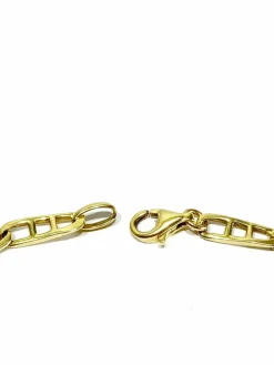Bracelet en or jaune à mailles