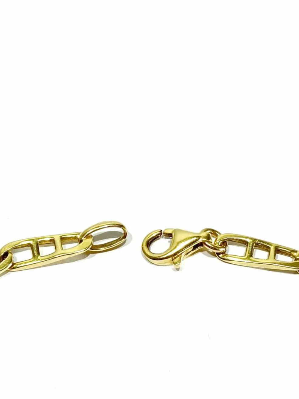 Bracelet en or jaune à mailles