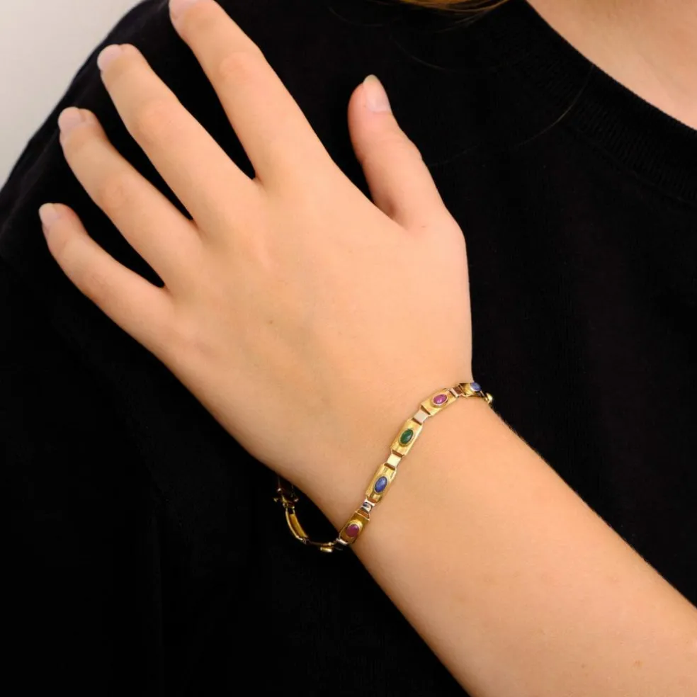 Bracelet en or jaune « Tutti Frutti »