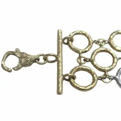 Bracelet en or jaune et or blanc 18 carats