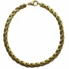 Bracelet en or jaune, maille double