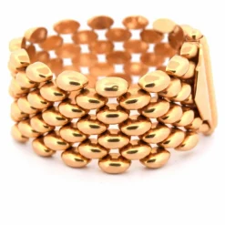 BRACELET EN OR 18KT - ANNÉES 50
