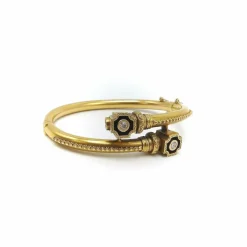 bracelet en or néo-étrusque avec diamants