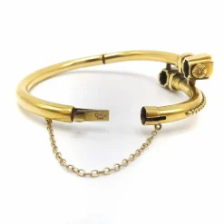 bracelet en or néo-étrusque avec diamants