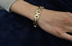 Bracelet en Or rose & jaune