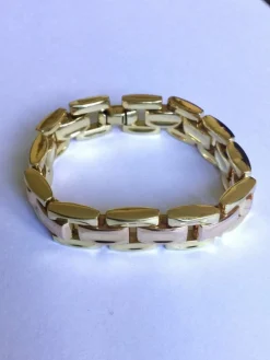 Bracelet en Or rose & jaune