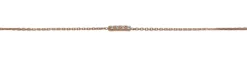 Bracelet en Or rose, diamants