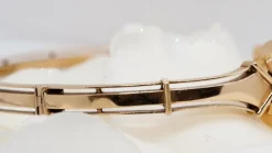 Bracelet en Or rose et Grenat