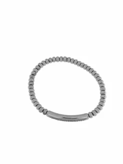Bracelet extensible Tresore or blanc diamants de Hulchi Belluni