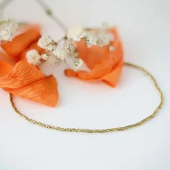 Bracelet Fin or jaune
