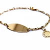 Bracelet Gourmette Or jaune