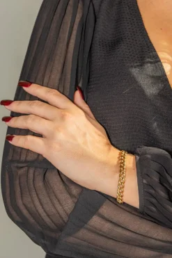 Bracelet Gourmette Or jaune