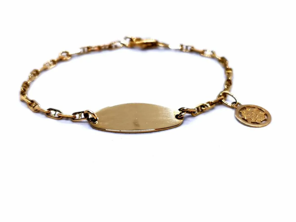 Bracelet Gourmette Or jaune