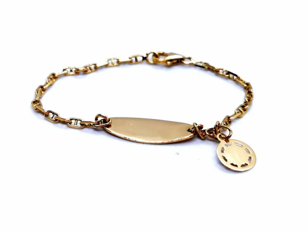 Bracelet Gourmette Or jaune