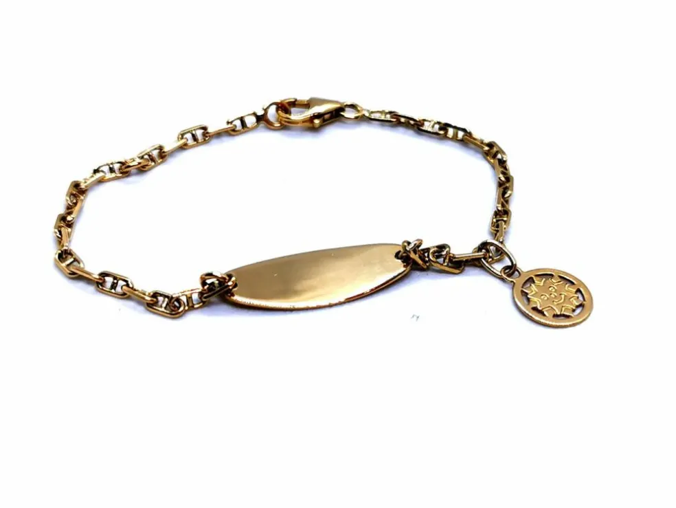 Bracelet Gourmette Or jaune