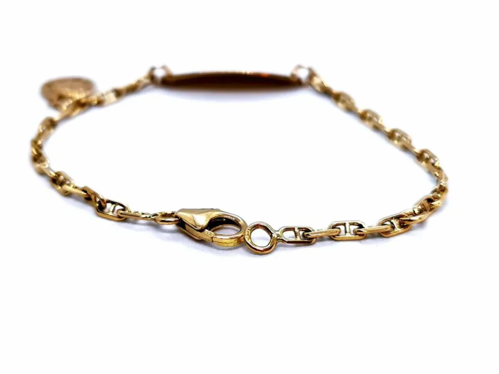 Bracelet Gourmette Or jaune