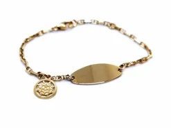 Bracelet Gourmette Or jaune