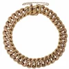 Bracelet gourmette or rose vintage