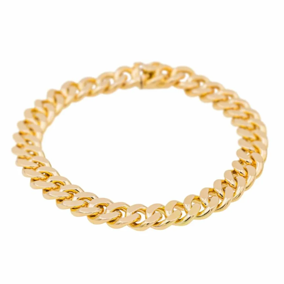 Bracelet Gourmette Or rose