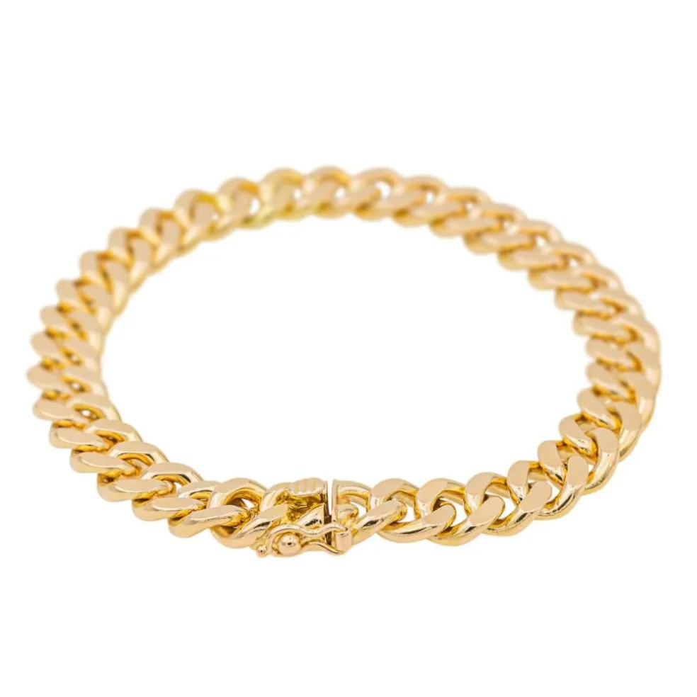 Bracelet Gourmette Or rose
