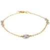 Bracelet Grain de café Or jaune