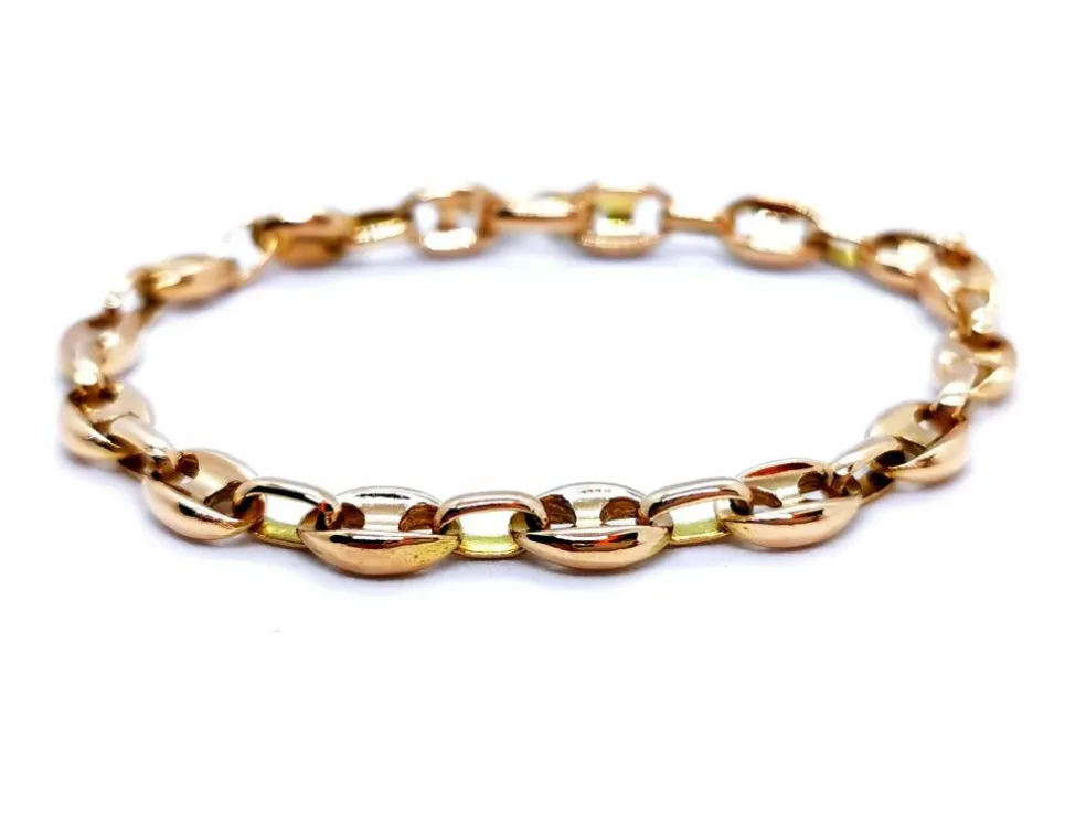 Bracelet Grain de café Or jaune