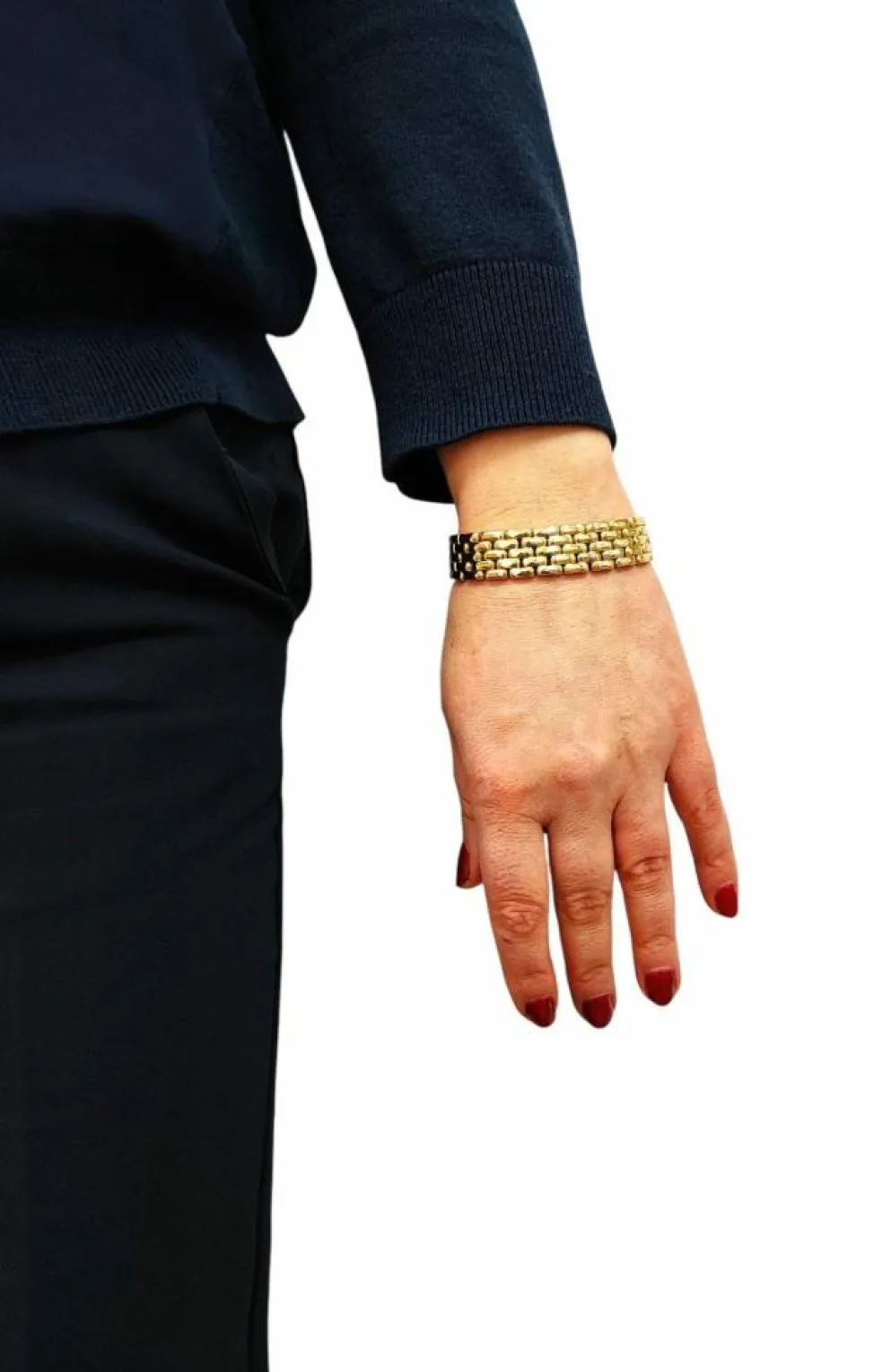 Bracelet grain de riz or jaune