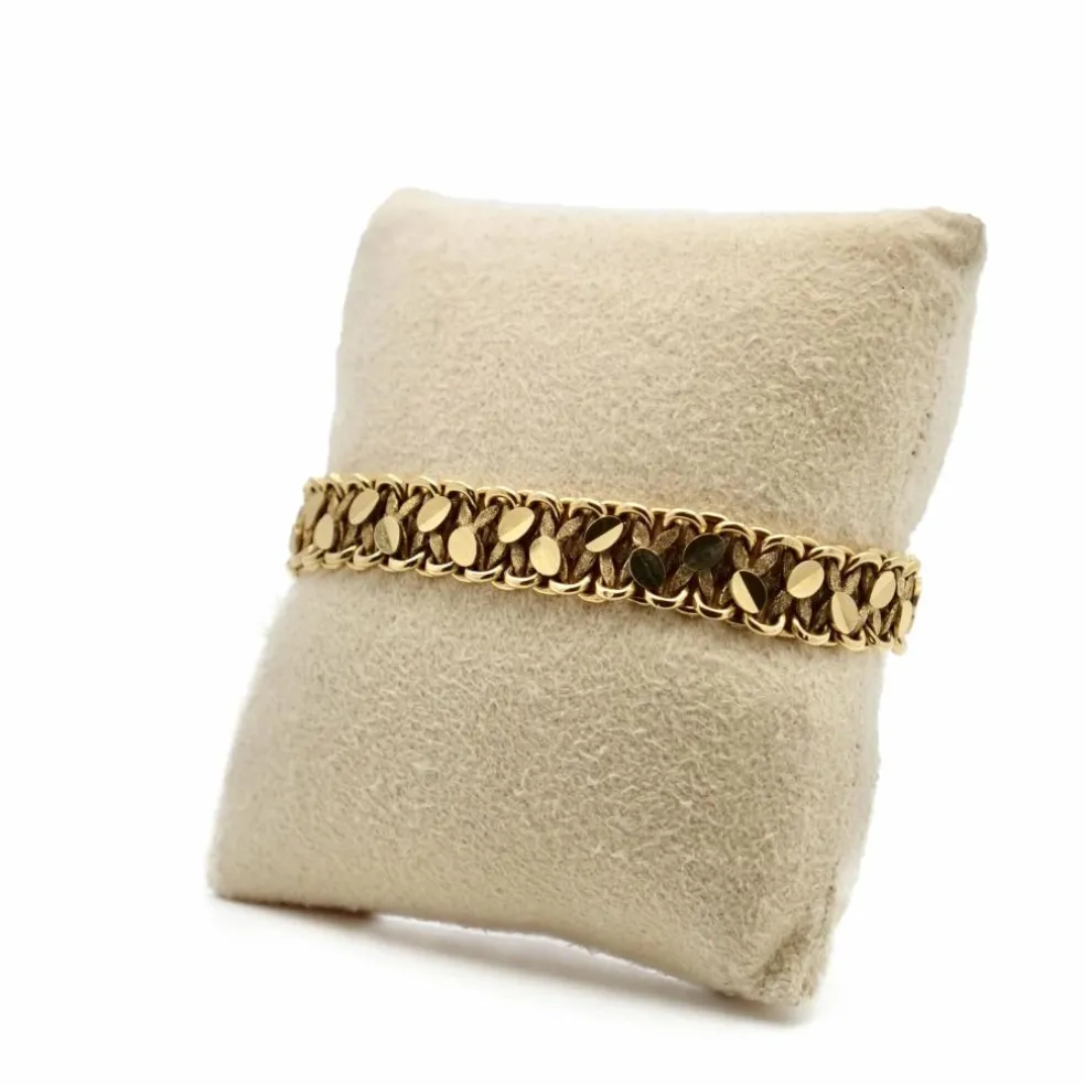 Bracelet "grains de café" Or jaune