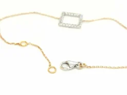 Bracelet Graphique Or blanc Diamant