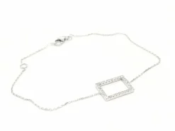Bracelet Graphique Or blanc Diamant