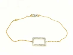 Bracelet Graphique Or rose Diamant