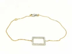 Bracelet Graphique Or rose Diamant