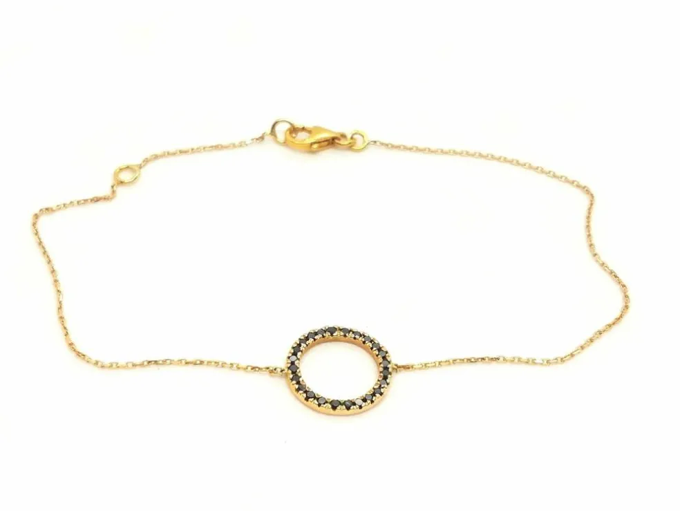 Bracelet Graphique Or rose Diamant